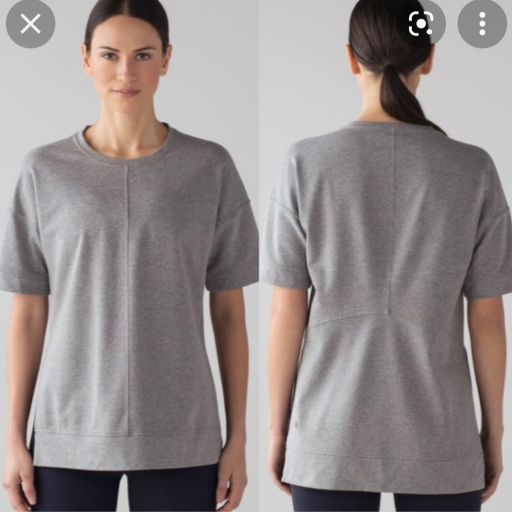 Lululemon cut above side slit tee 4